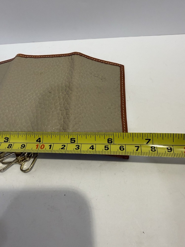 Vintage Coach leather key case organizer.