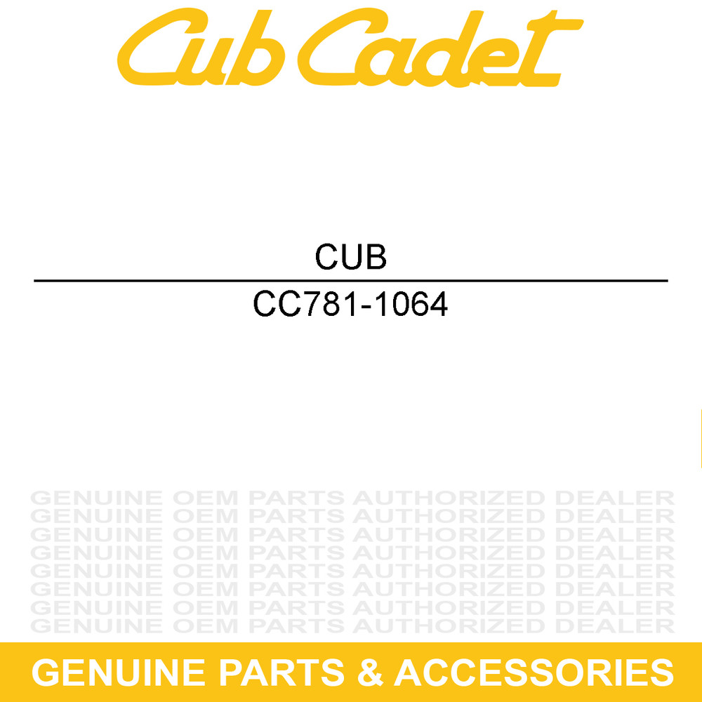 CUB CADET 781-1064 Base Adapter Door CSV050 CSV060K CSV061 CSV070 Chippers