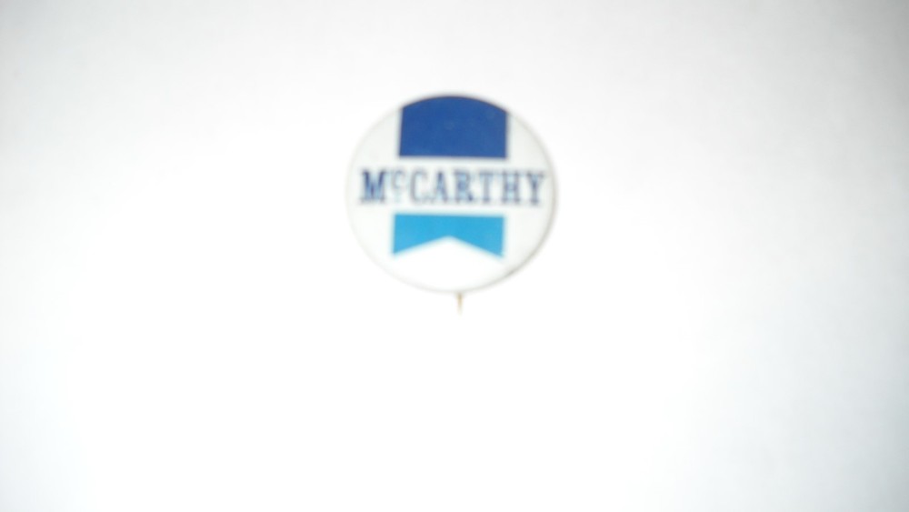 McCarthy political pin- 1.5"pin