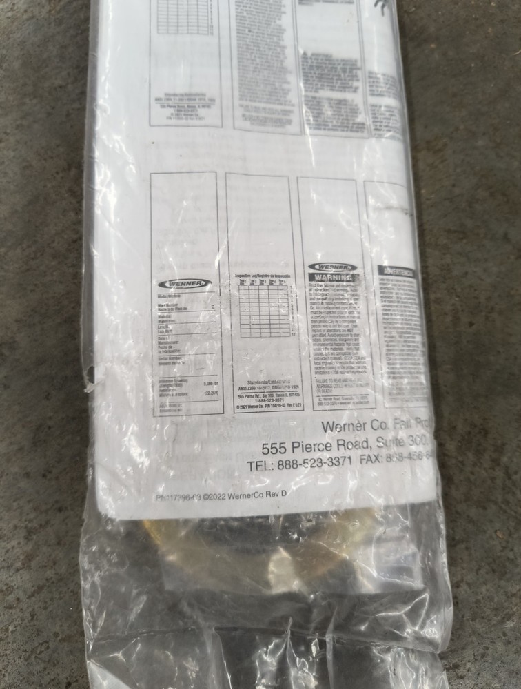 A230302W Werner Permanent Roof Anchor