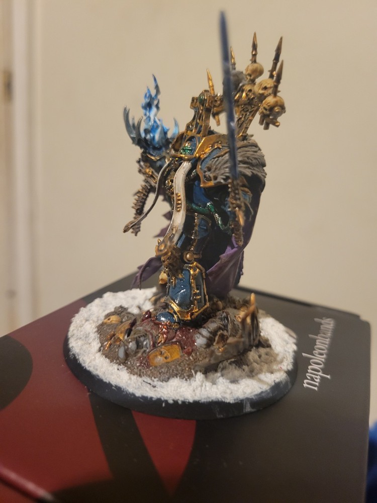 Warhammer 40k Thousand Sons Daemon Prince Painted and Based (#2026)