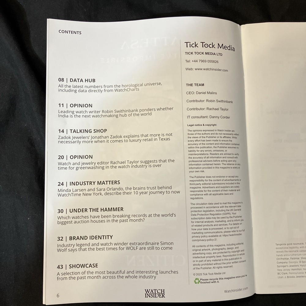 Watch Insider Magazine