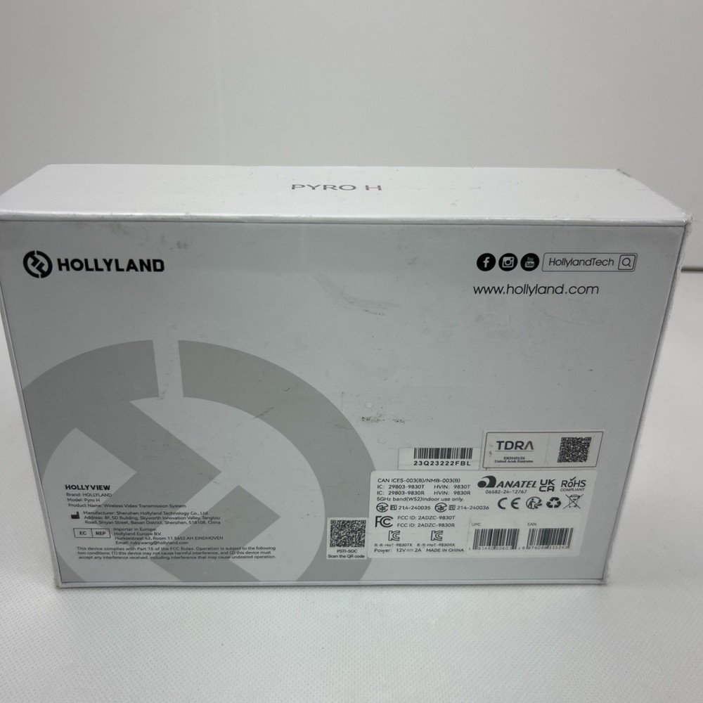 Hollyland Pyro H Wireless Video Transmission System- New Sealed