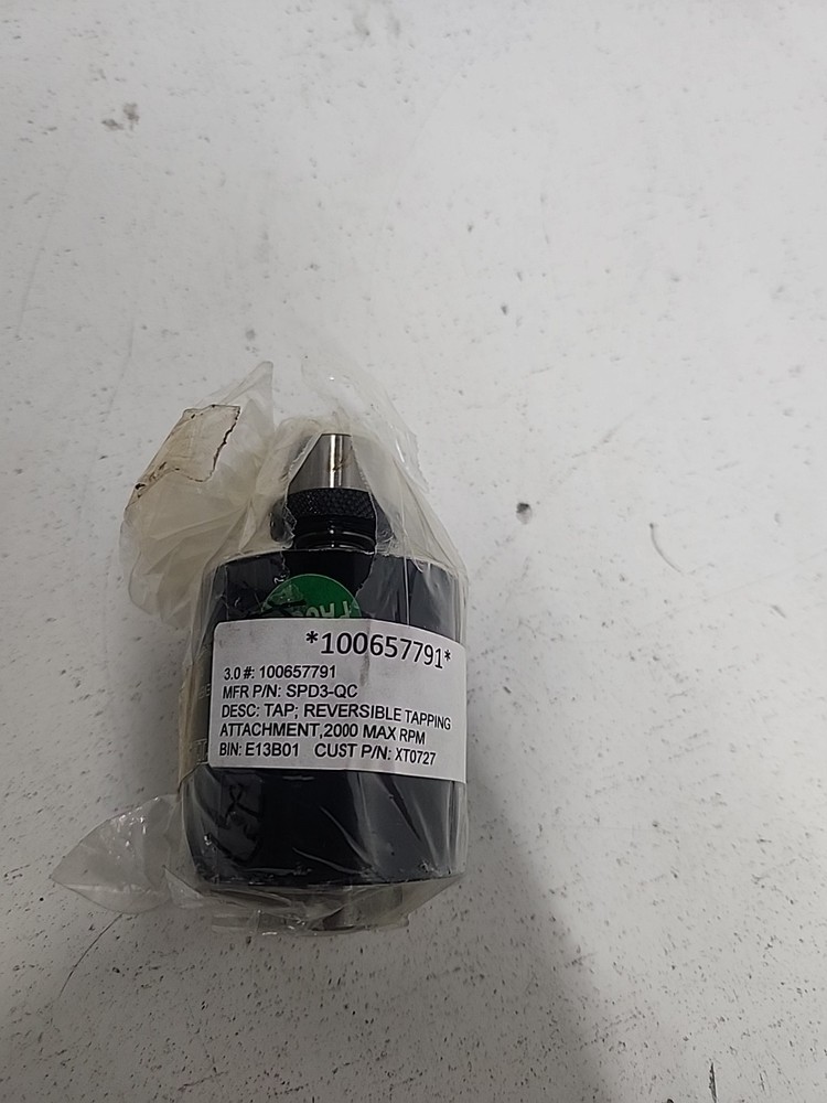 TAPMATIC SPD3-QC Reversible Tapping Attachment **NOS**