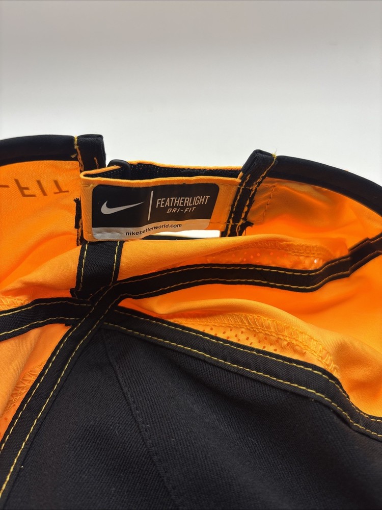 Nike Featherlight Orange Dri-Fit Running Hat
