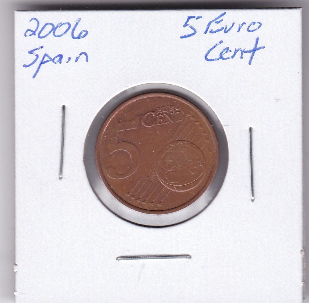 2006 5 Eurocent Spain