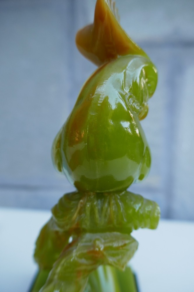 Resin parrot 1960 - Bird - shipping include