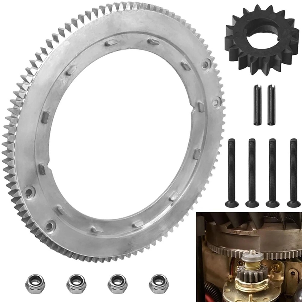 696537 Flywheel Ring Gear Replacement Replace 392134 Part for Briggs & Stratton