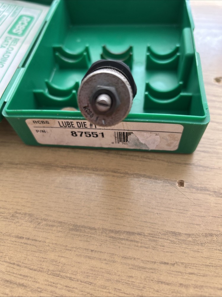 RCBS LUBE DIE #1 87551