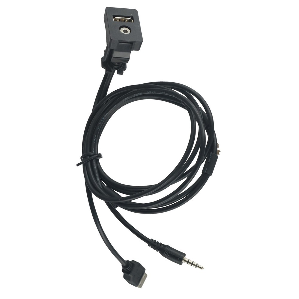 Wear Resistant Car USB AUX Panel Mount with High Speed Data Transmission