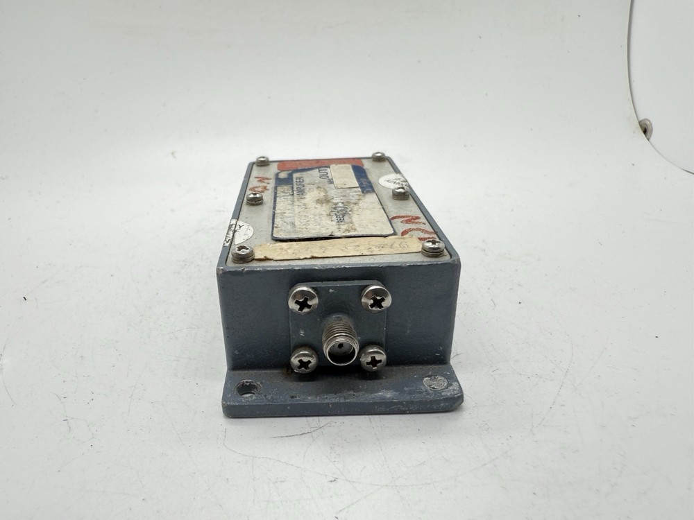 Avantek Solid State Amplifier, 500–1000 MHz,+15V