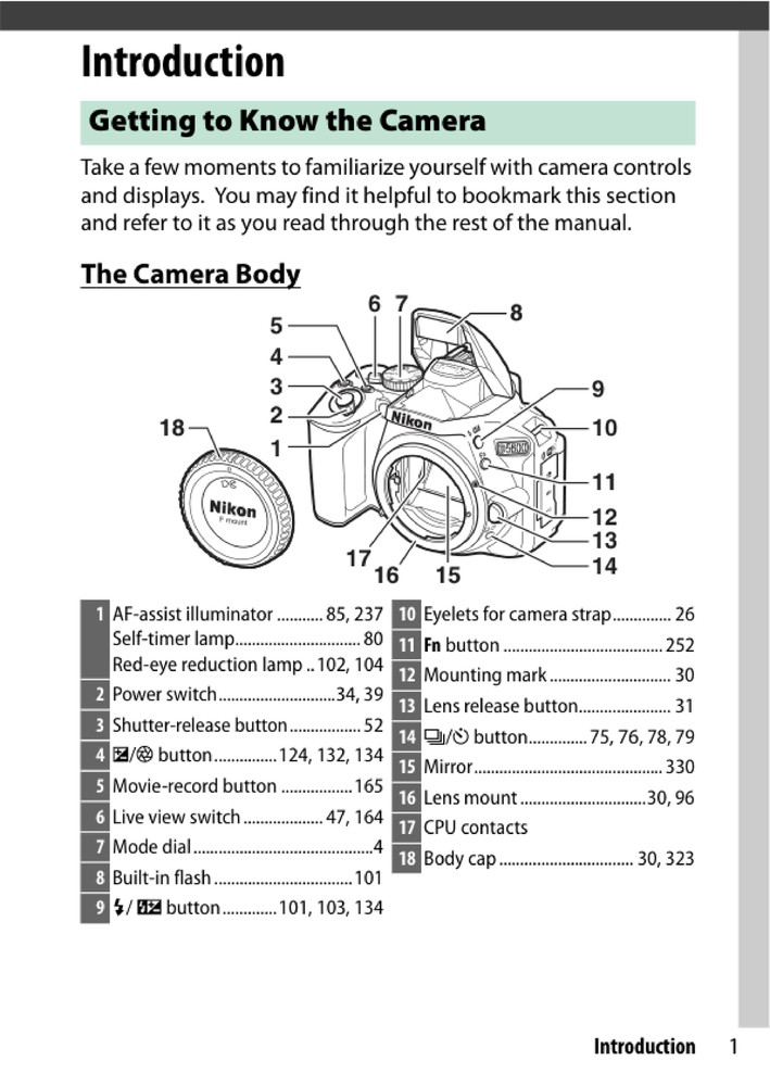 Nikon D5600 — User Reference Manual Guide — 422 Pages — Printed & Bound in USA