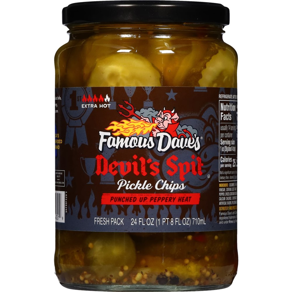 Spicy Pickle Chips Snack Slices