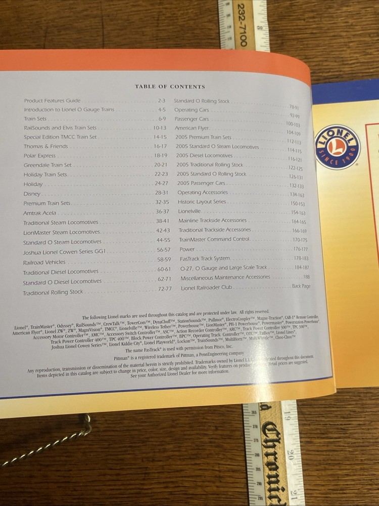 Lionel 2004 Train Catalog Volume Two ￼