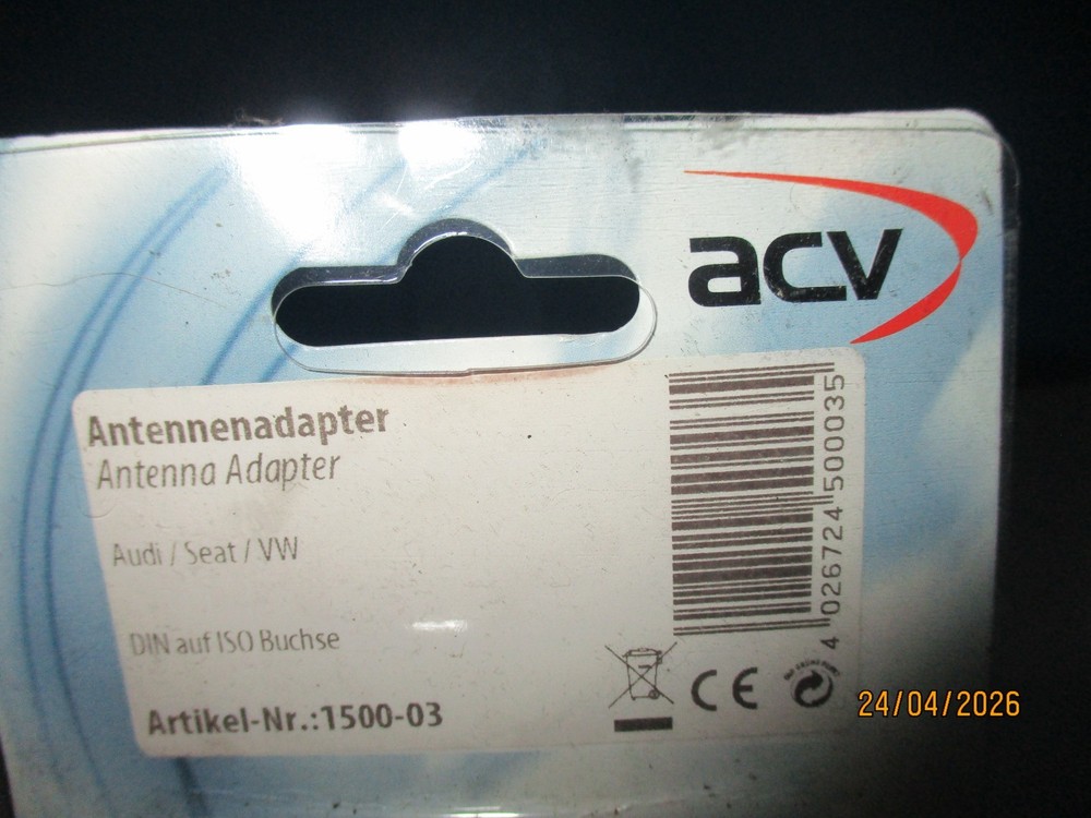 ACV 1500-03 Antenna Adapter (AN10)