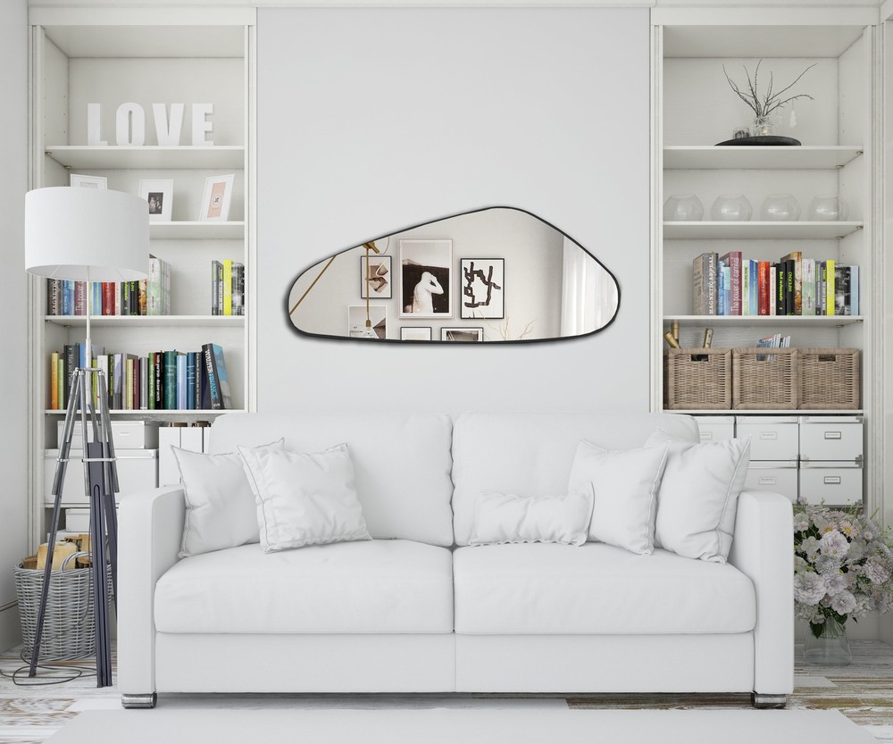 MIRA Irregular Metal Frame Wall Mirror