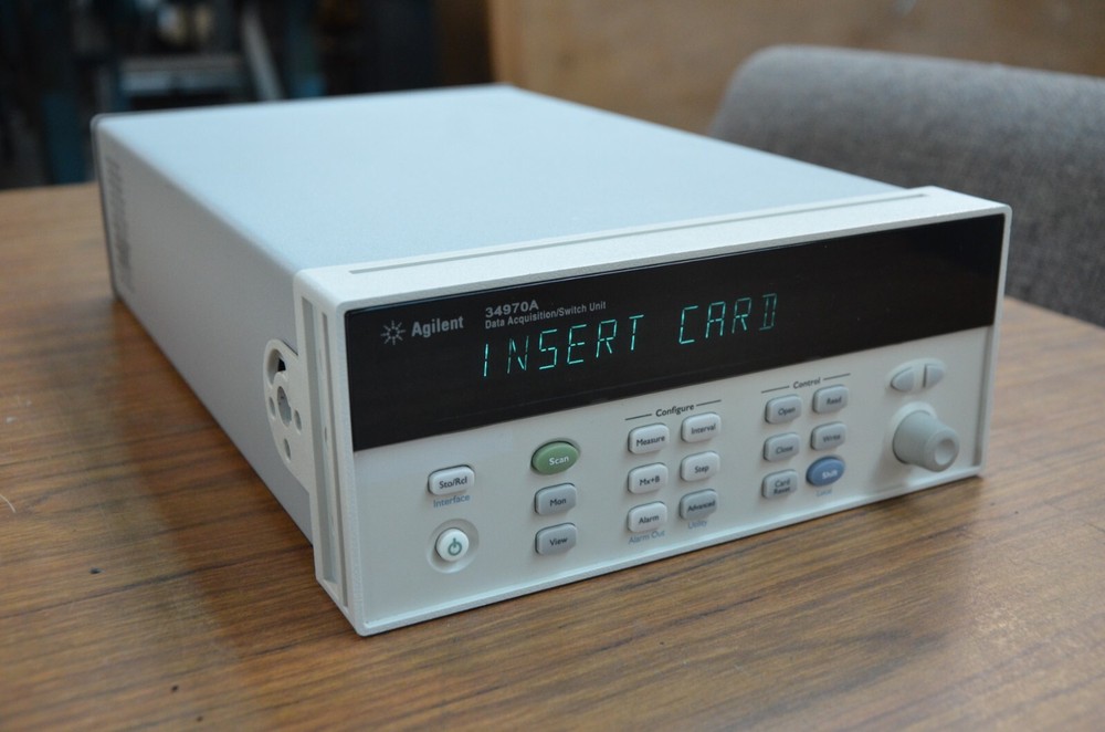 Agilent 34970A Data Acquisition Switch Unit MainFrame Non Working No Errors