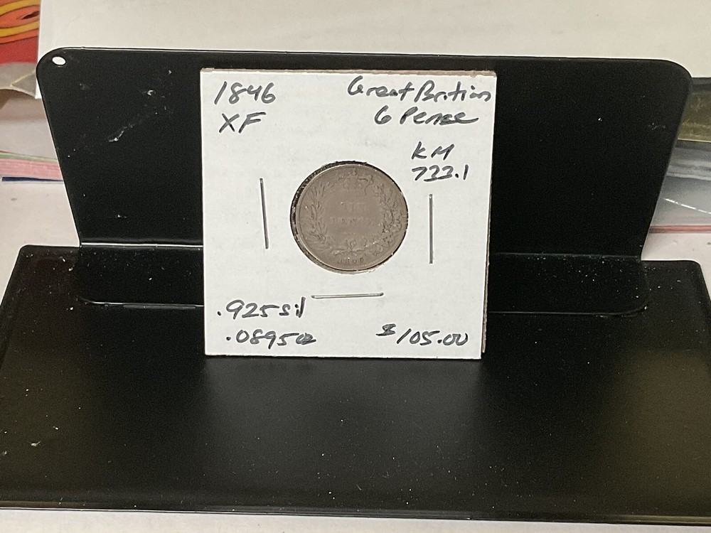 1846 Great Britian 6 Pence