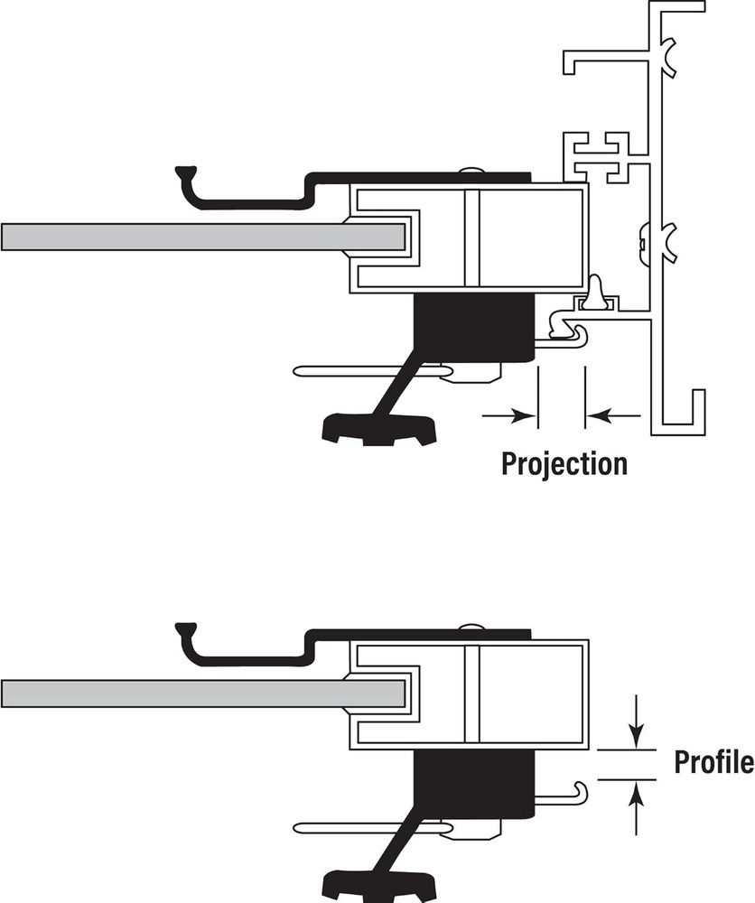Quick Installation Sliding Glass Door Handle