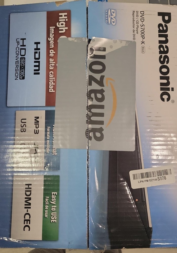 Panasonic  DVD- 700P-K Player witg