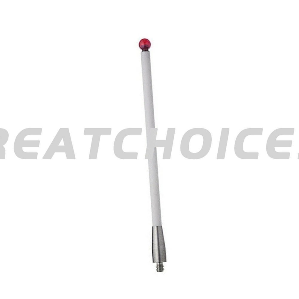 A-5000-3712 6mm Ruby Ball 100mm Ceramic Stem Renishaw CMM Probe Stylus 2PC