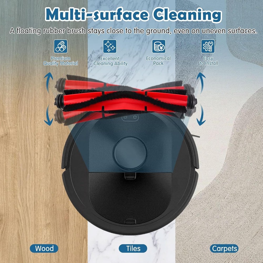 Q5 Replacement Accessories Kit Compatible with Roborock Q5 / Q5+ Plus Robot