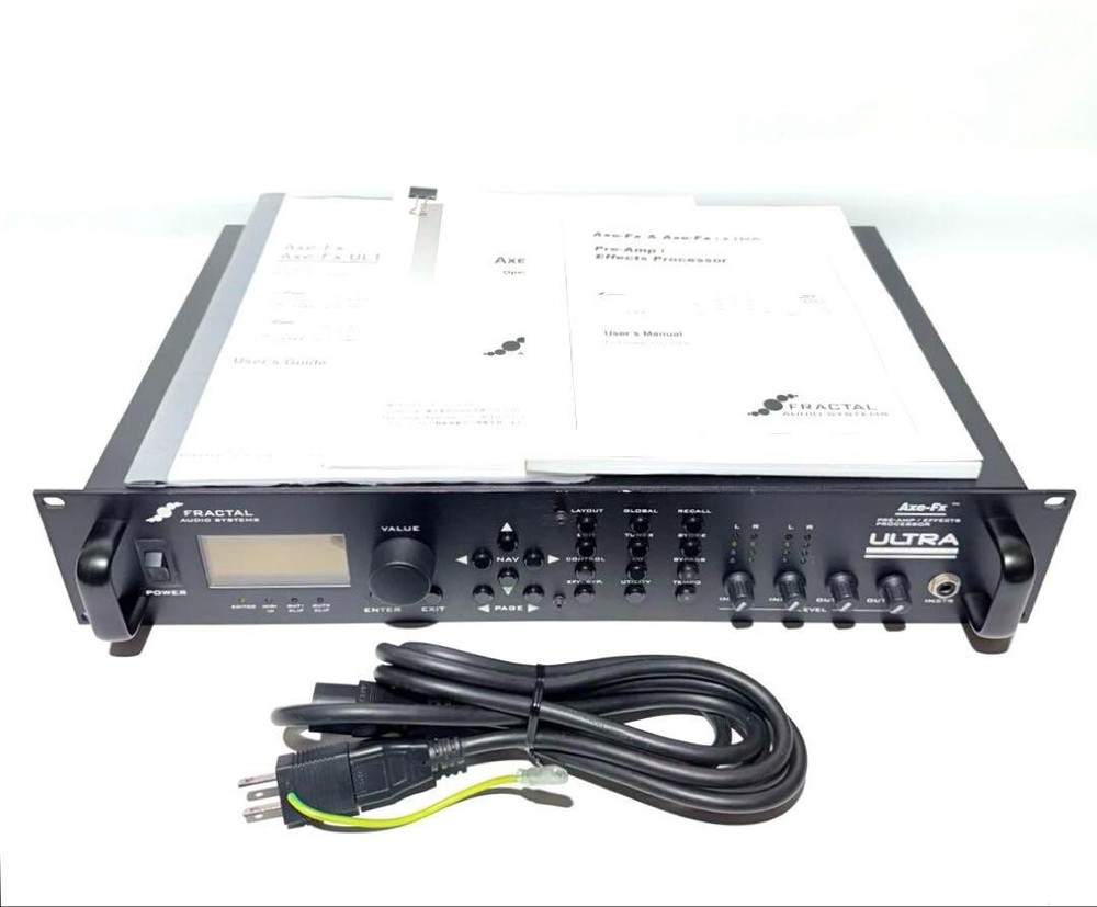 Fractal Audio Systems Axe-FX Ultra Preamp and Effects Processor Used Tested JP