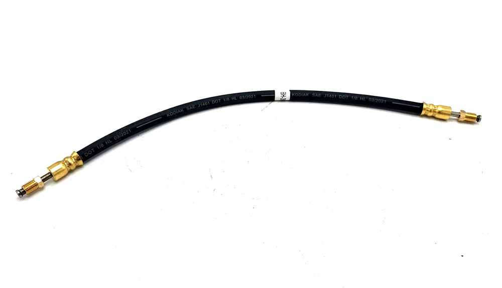 Kodiak 18" Hydraulic Brake Hose for Trailer Brakes 3/16" Male Fitting 1/8" ID