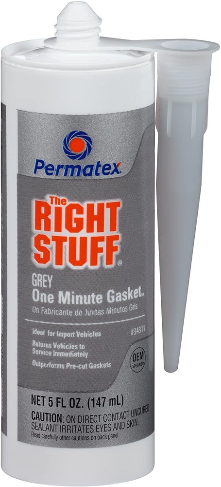 Permatex 34311 The Right Stuff Grey Gasket Maker, 5 oz.