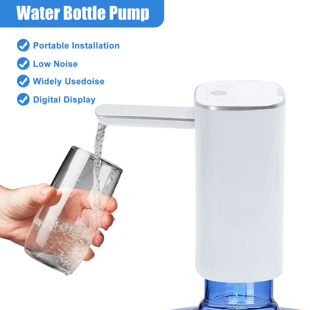 Water Bottle Switch Pump Electric Automatic Universal Jug Dispenser USB