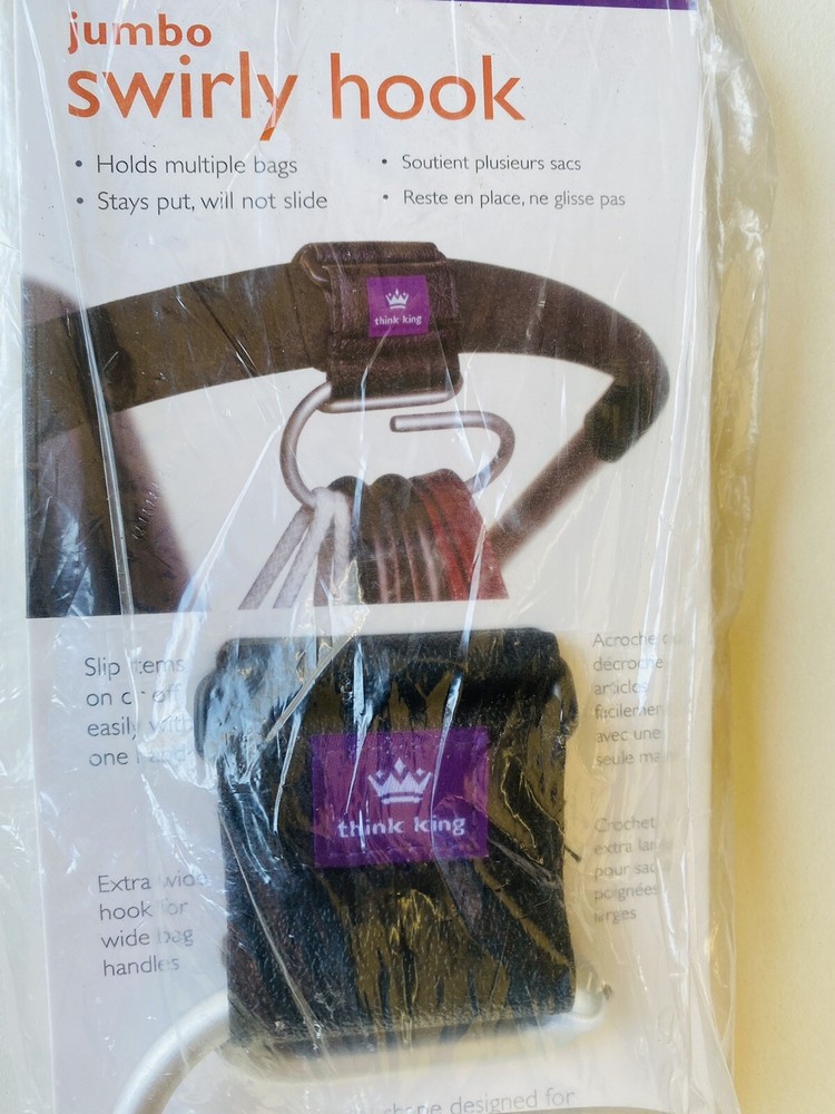 Think King Jumbo Swirly Stroller Hook