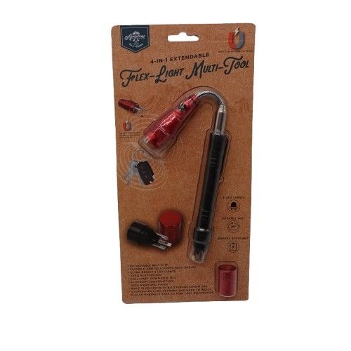 NEW Samsonico 4-in-1 Extendable Flex-Light Multi-Tool Fathers day Gift Camping