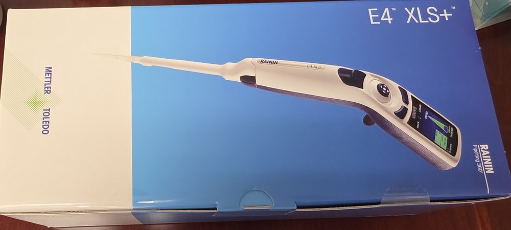 Rainin E4 Electronic Pipette LTS E4-10MLXLS Brand New Sealed in Box