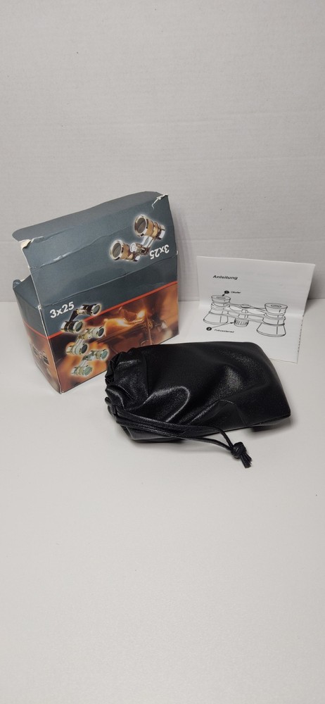 3X25 Binoculars Low-Light Vision Telescope Compact High Definition Open Box New.