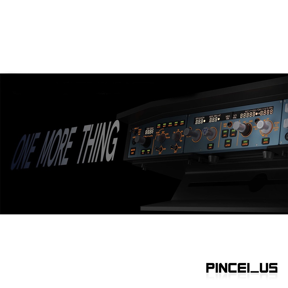 WINGFLEX A320 FCU CUBE + EFIS CUBE + RMP COMBO CUBE + Cube Stand for Flight Game