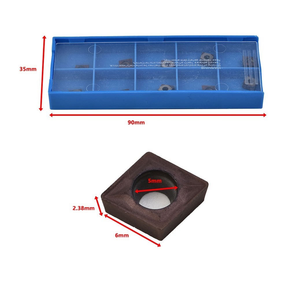 Carbide Inserts CCMT060204 Industrial Accessories Manufacturing Turning Tool