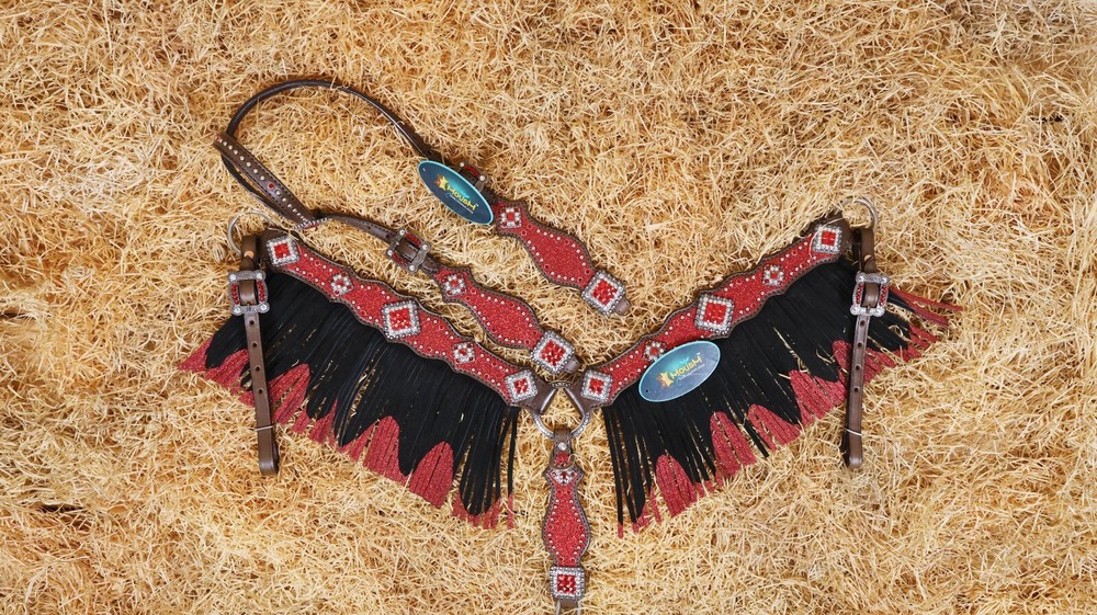 Headstall & Breast Collar Tack Set for Horse