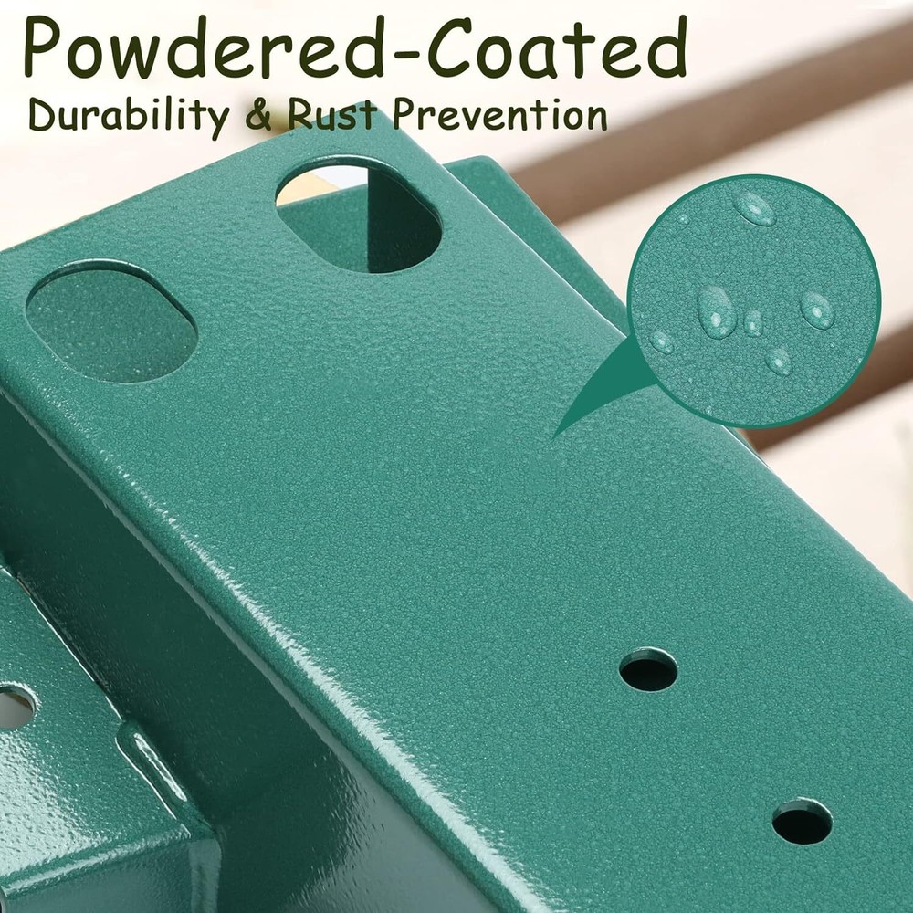 Angle Bracket Outdoor Compound Elevator Bracket for Deer Stand Hunting Blind 4X4