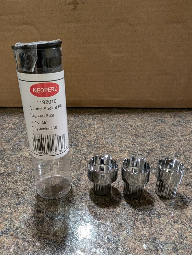 Neoperl Cache Metal Socket Set - M24, M21.5, M18.5 (3 socket set)