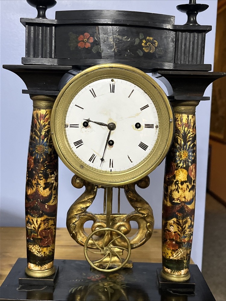 Antique Column Clock