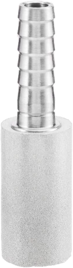 JoyTube Stainless Steel Aeration Stone, 0.5 Micron Diffusion Without thread
