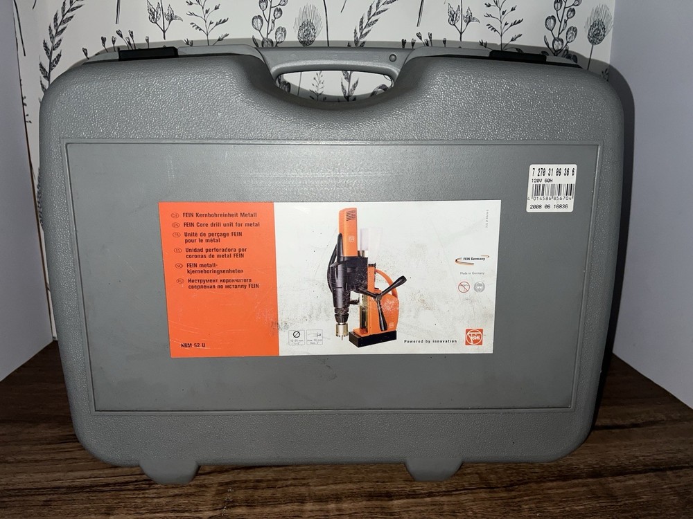 Fein 2-1/6” Magnetic Core Drill, KBM 52 U