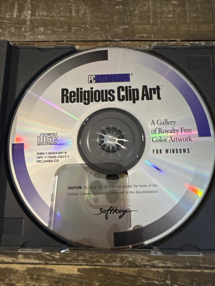 Religious Clip Art PC Cd Rom