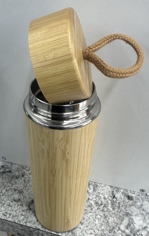 Bamboo Cover with rope/ 450ML