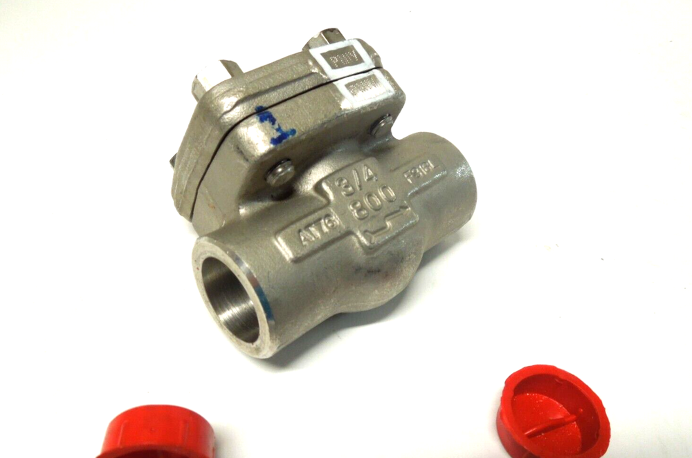 Check Valve 3/4" 800 CLASS Socket Weld Piston Check 316SS 823CNX
