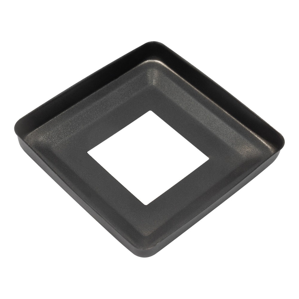 Cable Railing Post Deck Railing 36x2x2" Black Stainless Post w/ Pre-Drilled Hole