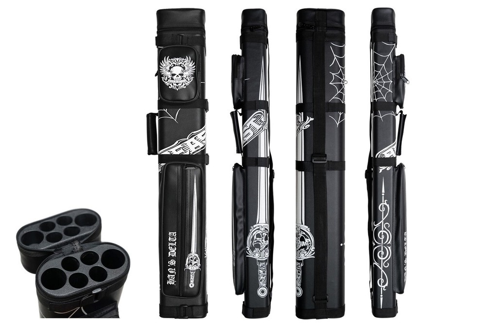 Delta Beast 2x4 Oval Hard Pool Cue Case.
