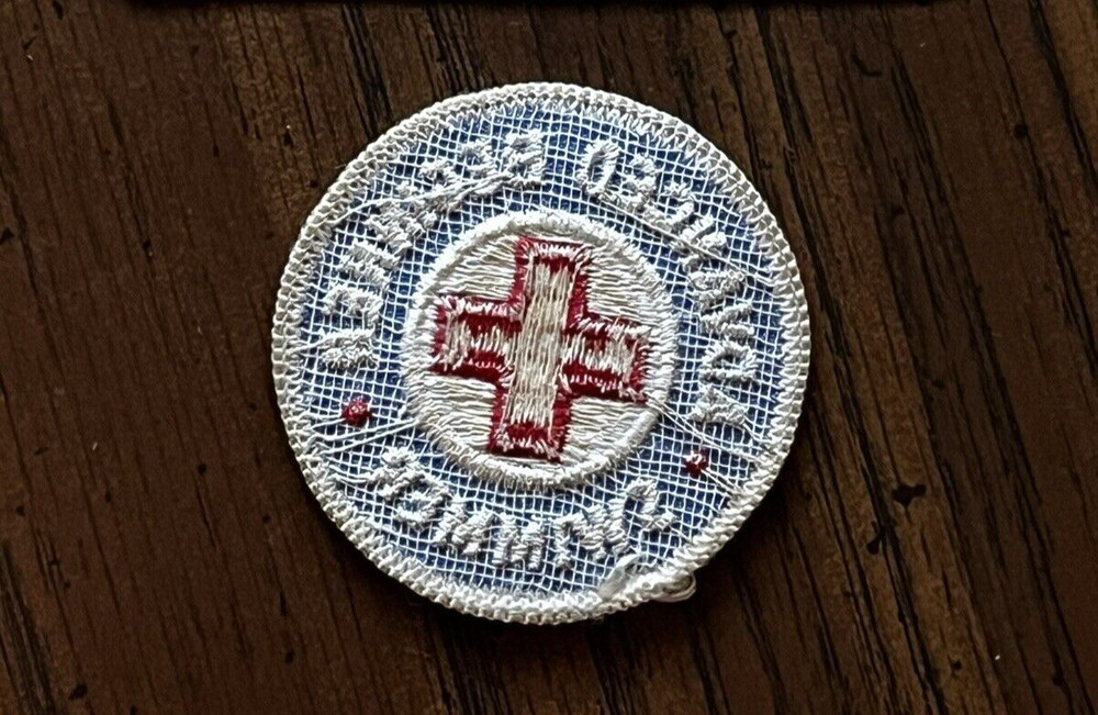 1975 American Red Cross Swimmer Advanced Beginner Patch