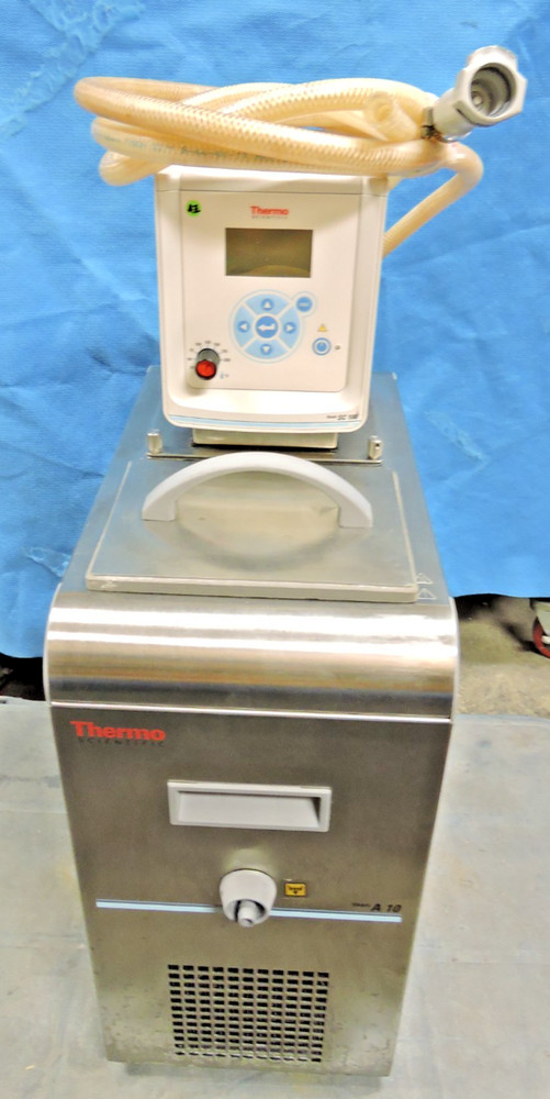 Thermo Haake A10 Chiller Recirculating Bath / SC100 Controller / Hoses / Tested