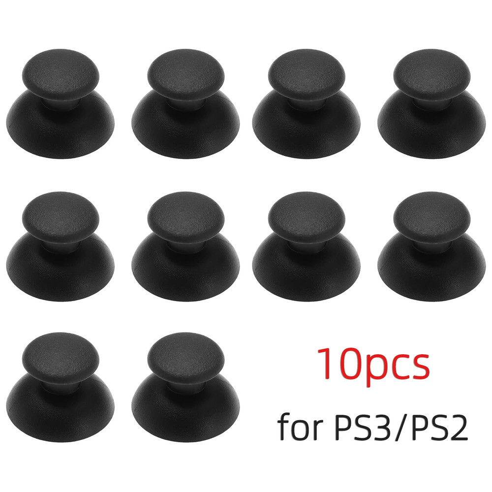 10pcs Replacement Thumbsticks for PS5 PS4 PS3 Controller Analog Thumb Sticks for